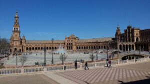 Plaza Espana in Sevilla